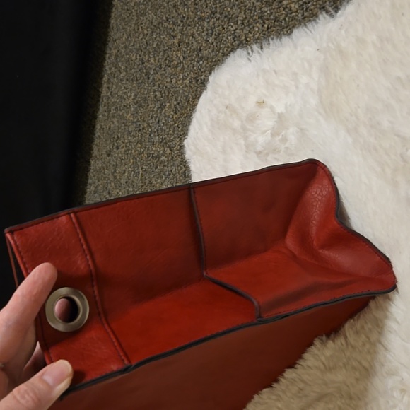 Miche Deep Red Handbag with Logo Charm - Picture 5 of 7